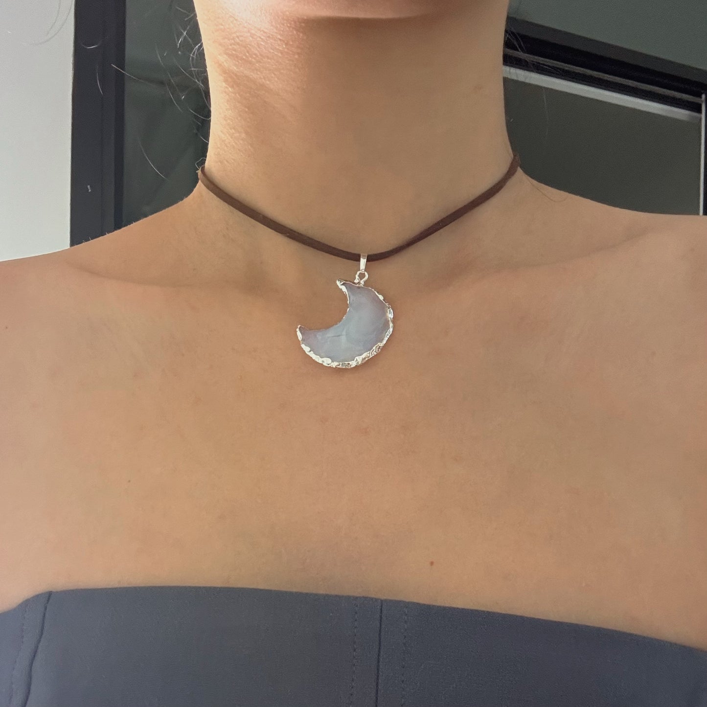 PREORDER XL Sea Opal Sparkle Necklace