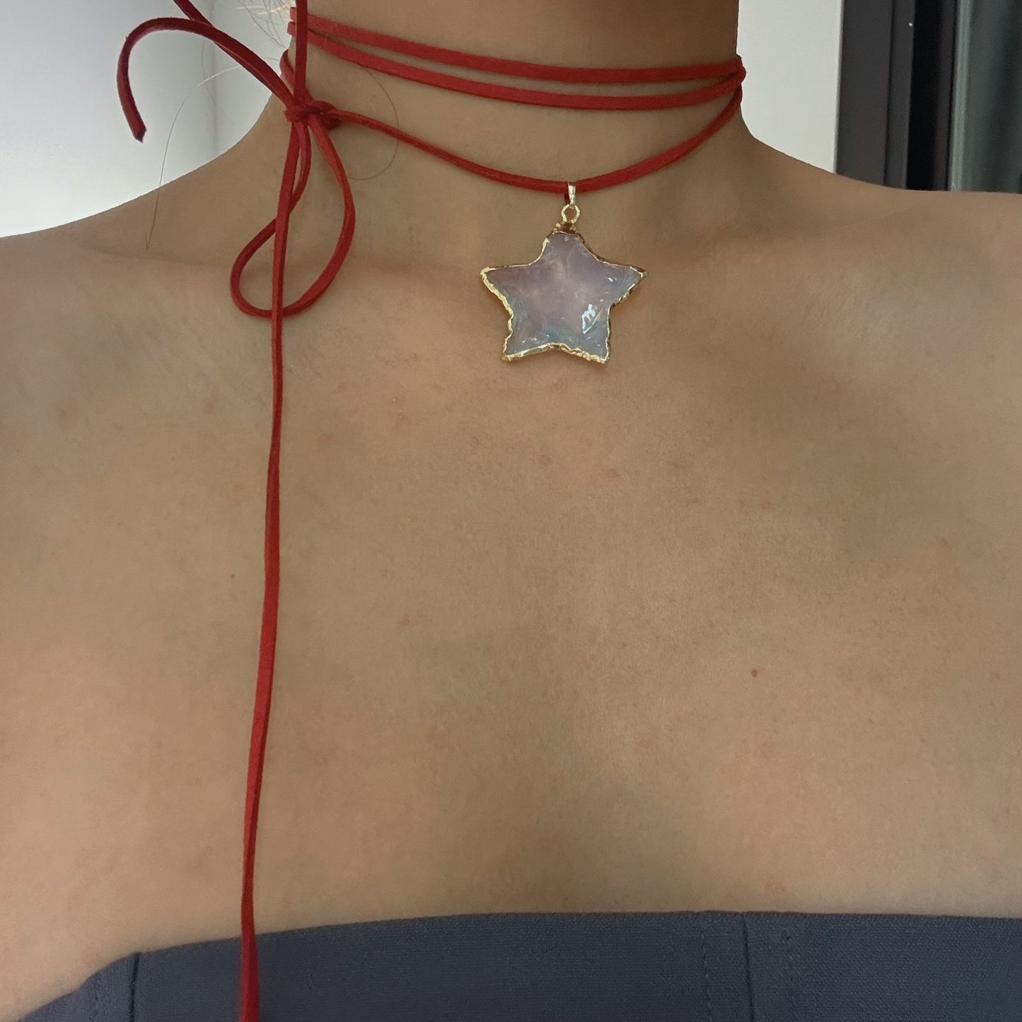 PREORDER XL Sea Opal Sparkle Necklace