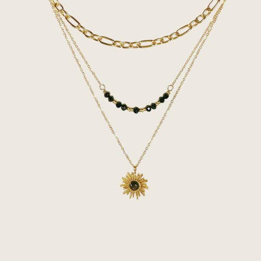 SURYA Triple Necklace